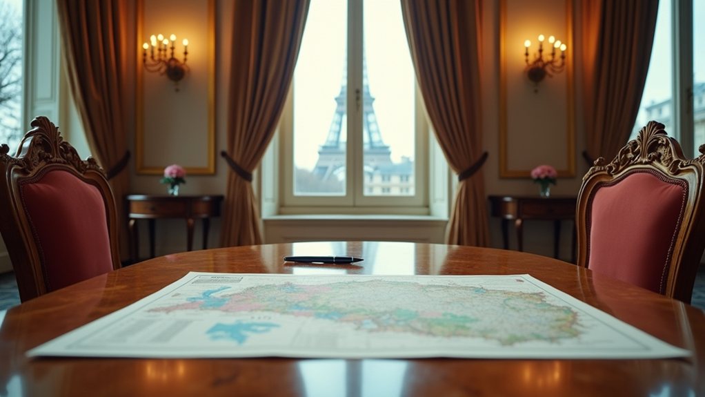 macron invites trump secretly