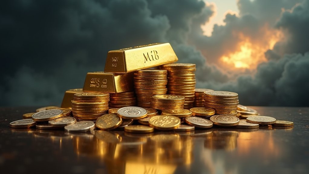 market volatility boosts gold